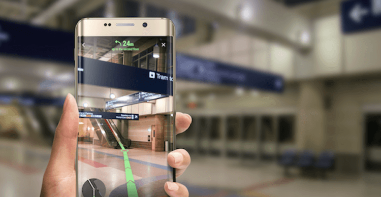 Nueva startup desarrolla un sistema de navegación de realidad aumentada para interiores