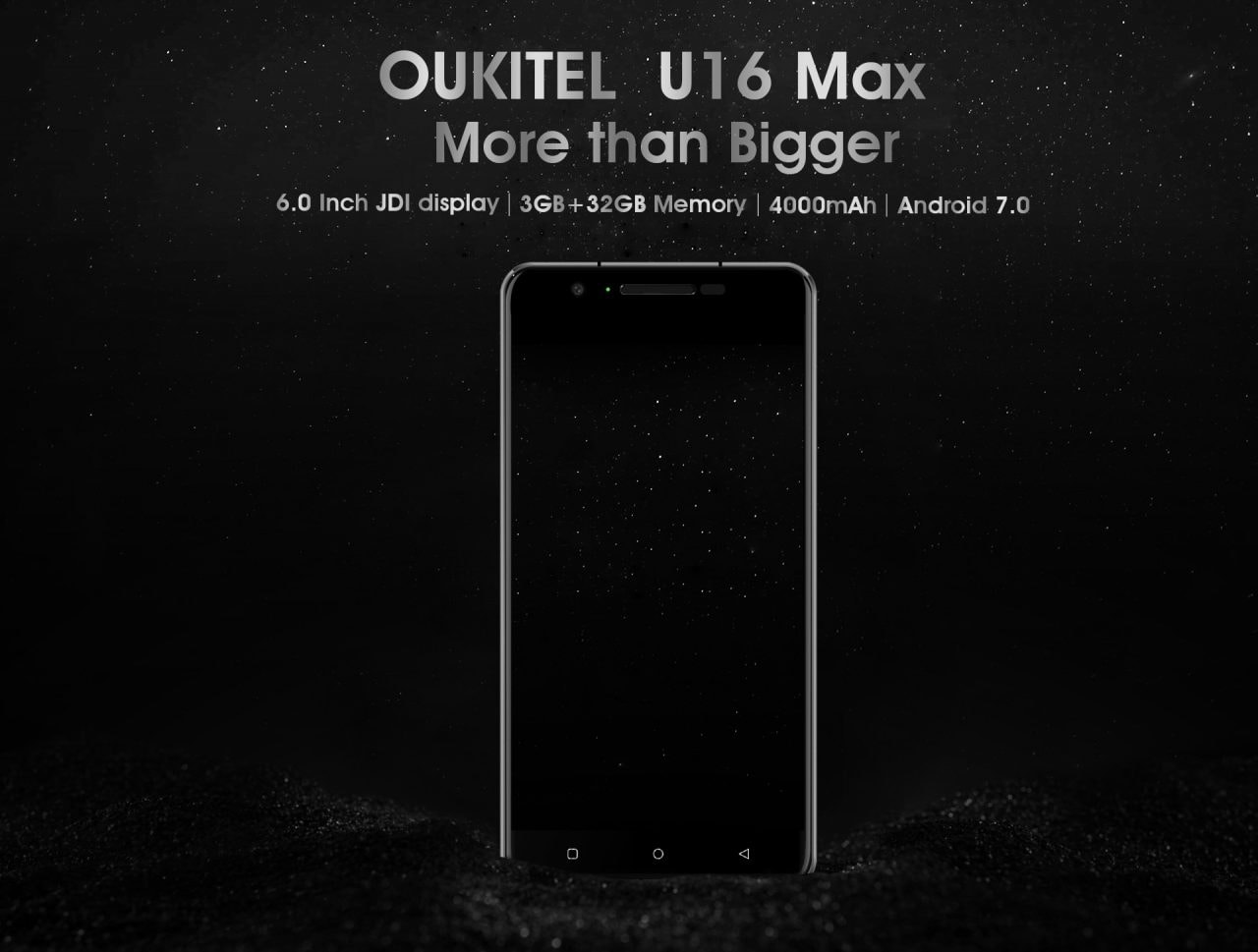 Oukitel U16 Max ufficiale: phablet di fascia bassa che non rinuncia all'eleganza (aggiornato: disponibilità e prezzo)