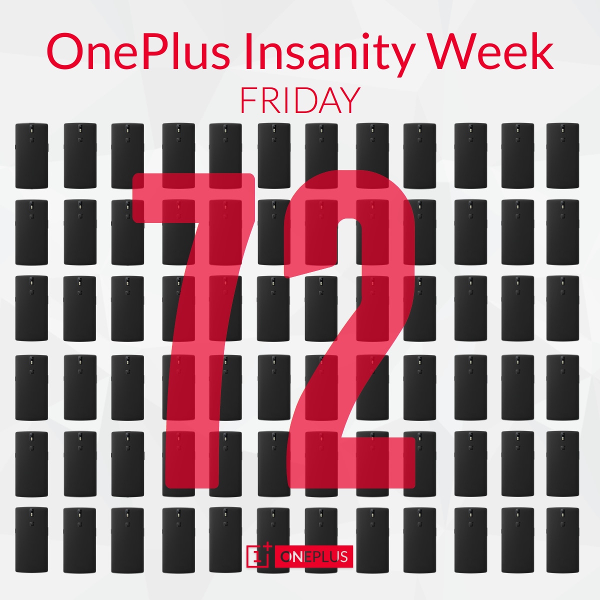 OnePlus Insanity Week giorno 5, in regalo ben 72 OnePlus One: ecco come partecipare!
