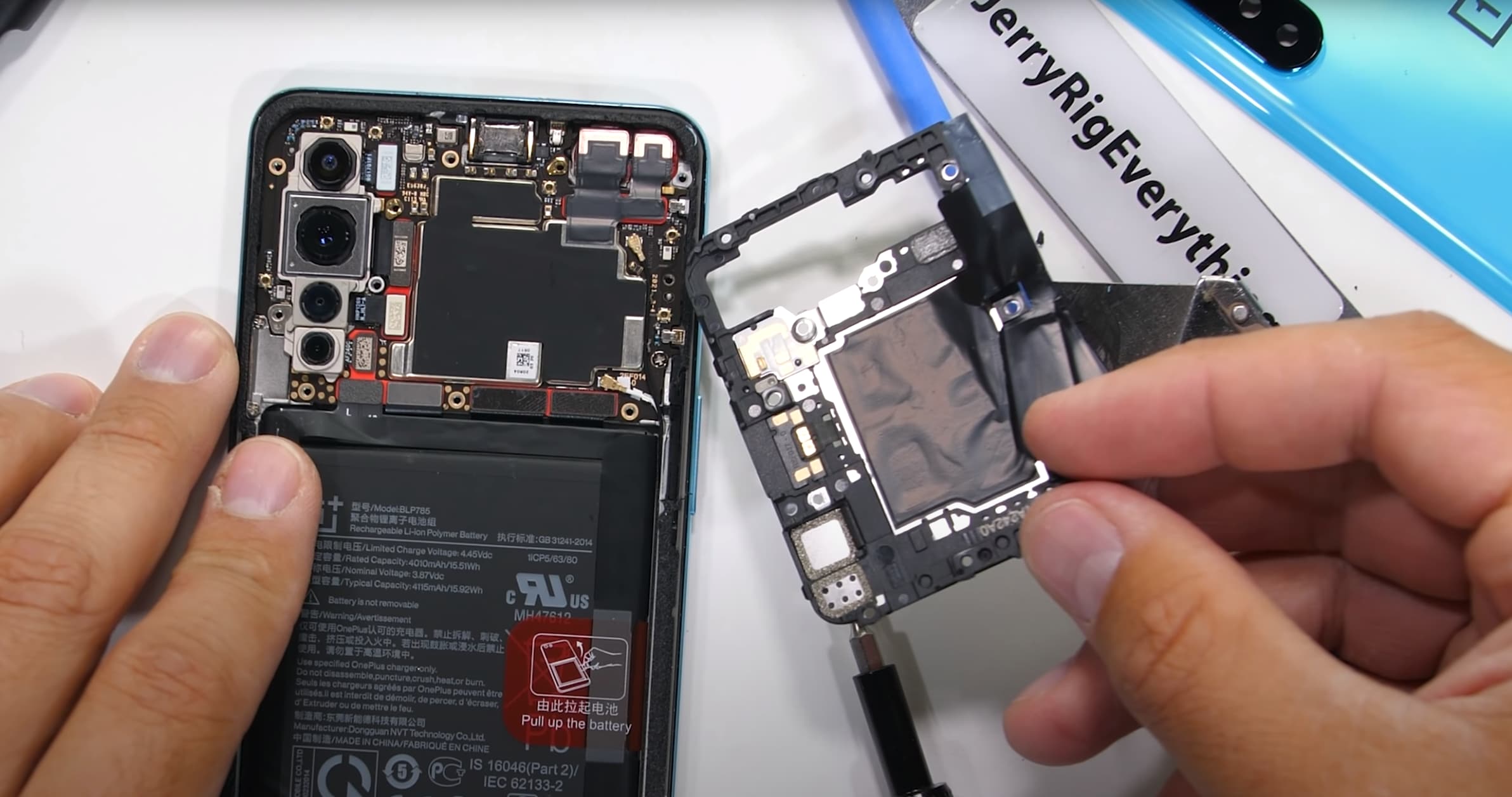 OnePlus Nord también es hermoso por dentro, pero aquí está el culpable de la mala resistencia (video)