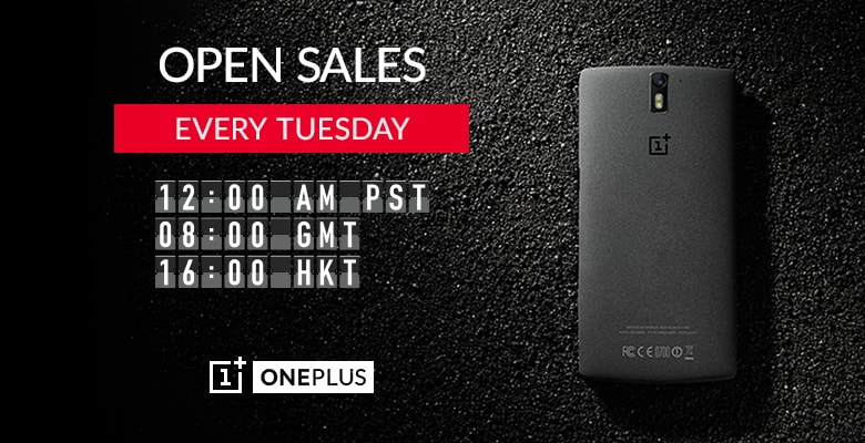 OnePlus One in vendita senza invito, ma solo per un giorno alla settimana