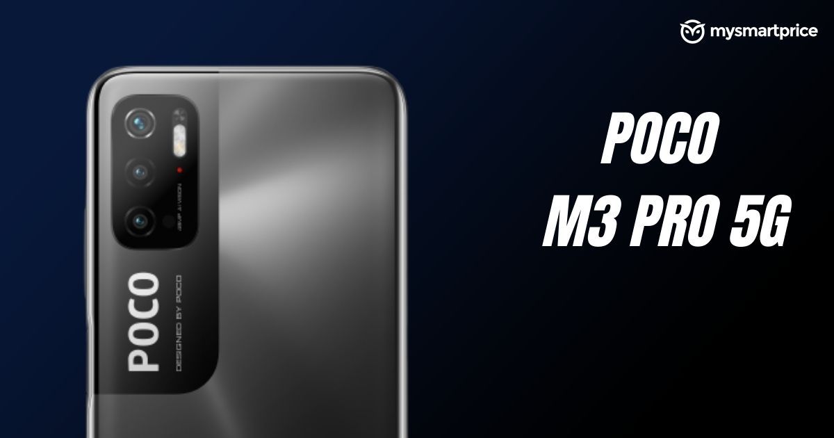 POCO M3 Pro 5G Precios y especificaciones revelados por un muy ...