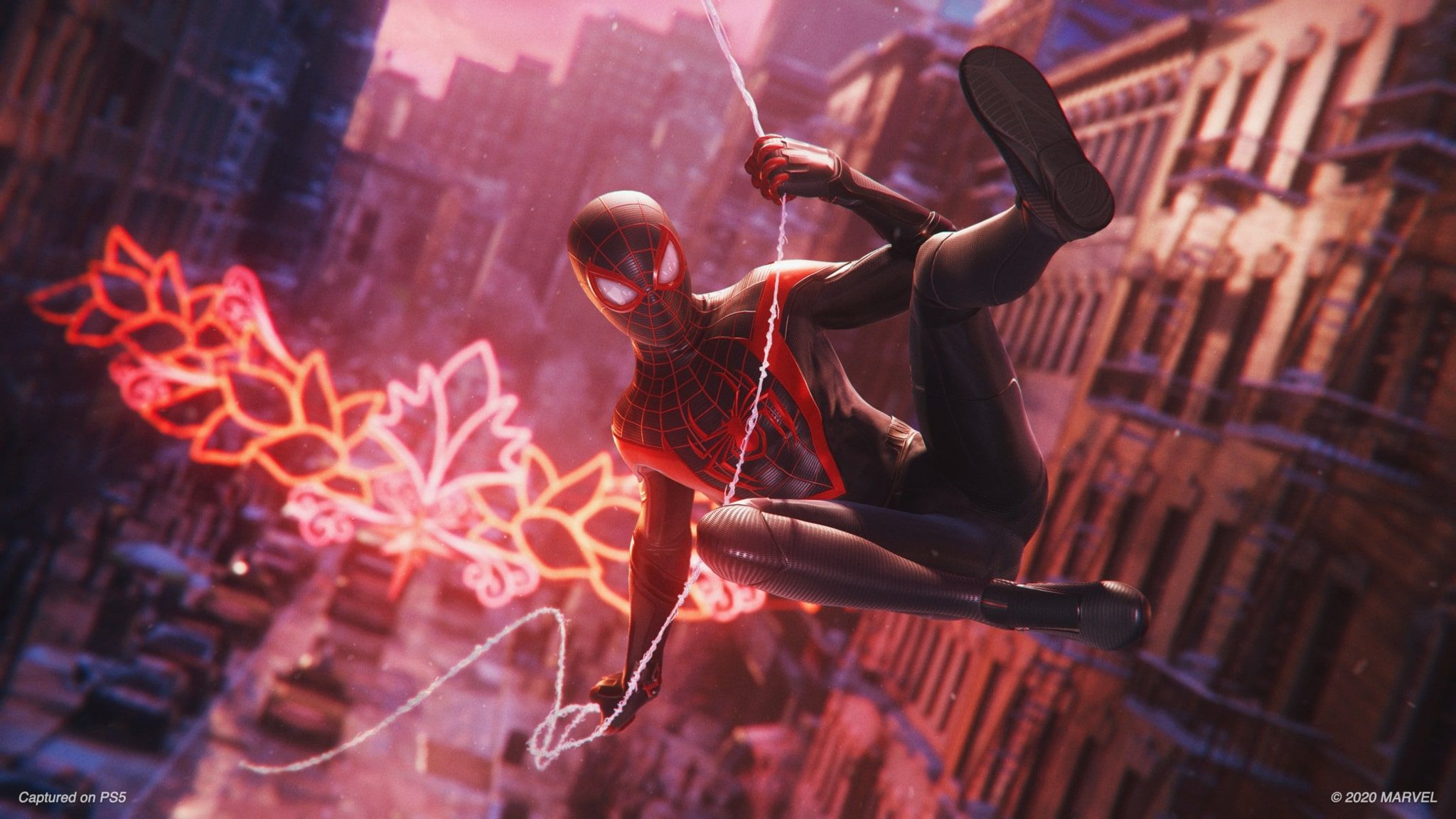 Captura de pantalla de Spider-Man Miles Morales PS5