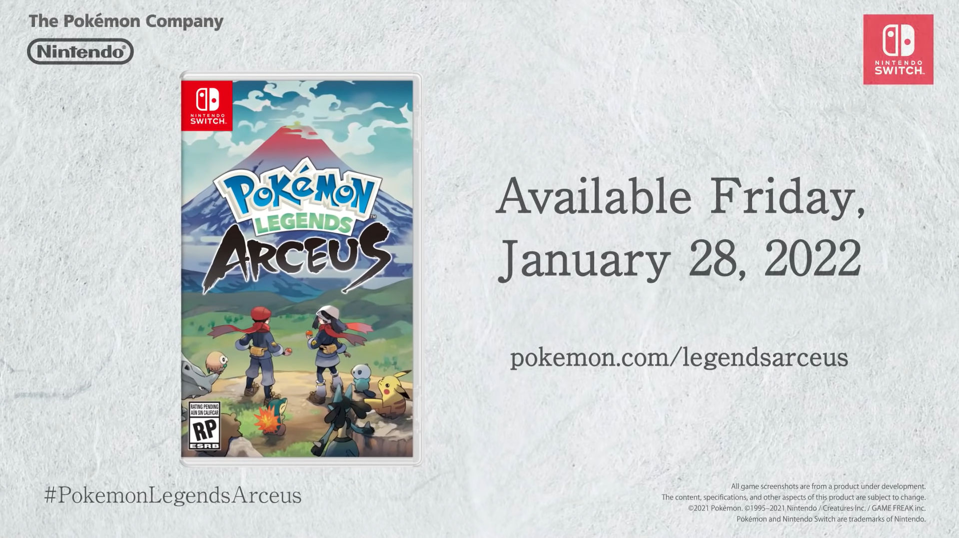 Pokémon Legends: Se anuncia la fecha de lanzamiento de Arceus, el tráiler del juego revela la región de Hisui …