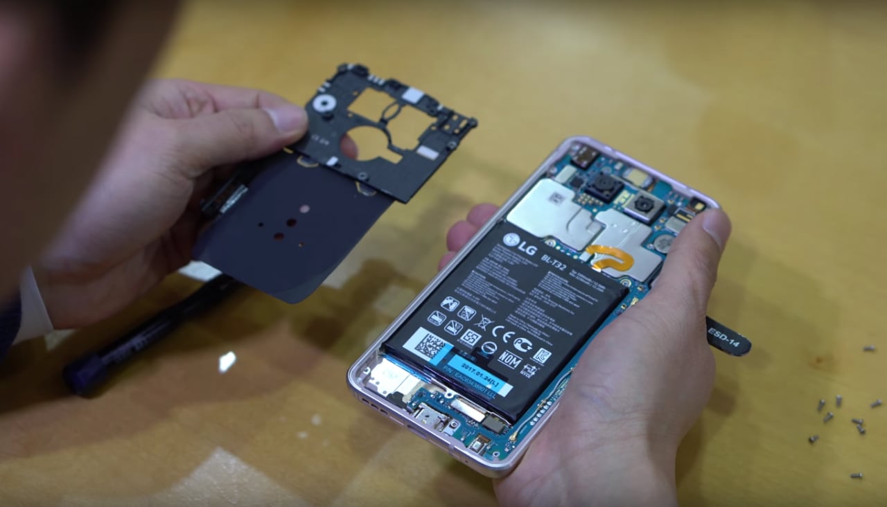 Primer desmontaje para LG G6: un hermoso hardware tanto por fuera como por dentro (video)