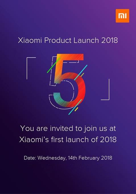 Primero "lanzamiento" por Xiaomi para 2018: Redmi Note 5 viene para el Día de San Valentín