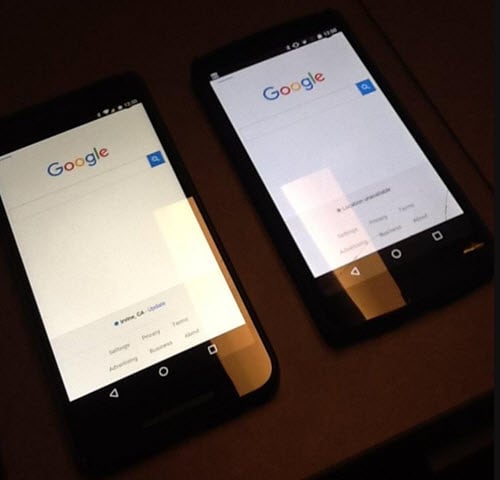Primeros problemas del Nexus 5X: algunos modelos tendrían una pantalla defectuosa (foto)