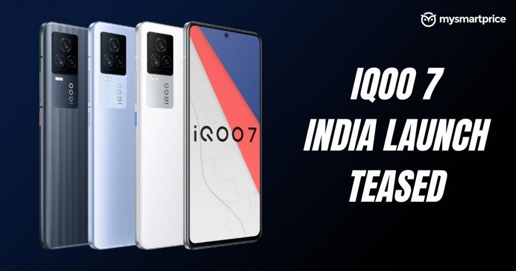 Lancering van IQOO 7 in India