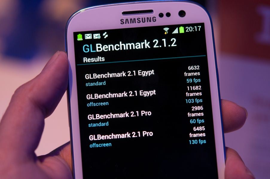 Benchmark approfonditi del Galaxy S III