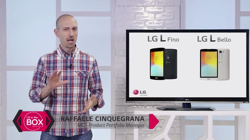 Raffaele Cinquegrana presenta LG L Fino ed L Bello (video)