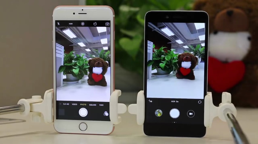 Redmi Note 2 contro iPhone 6s Plus in una sfida all'ultimo (auto)focus (video)