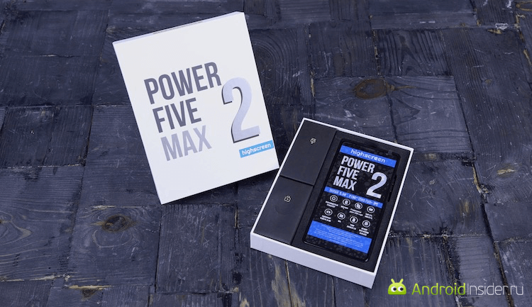 Revisión de Highscreen Power Five MAX 2: este teléfono inteligente te sobrevivirá todavía