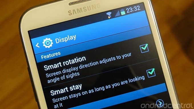 Smart rotation: la rotazione &quot;intelligente&quot; del Galaxy Note II