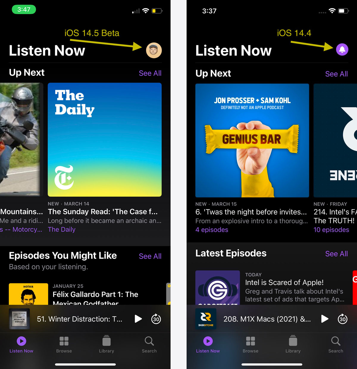 Rumor: Apple puede agregar suscripciones a podcasts