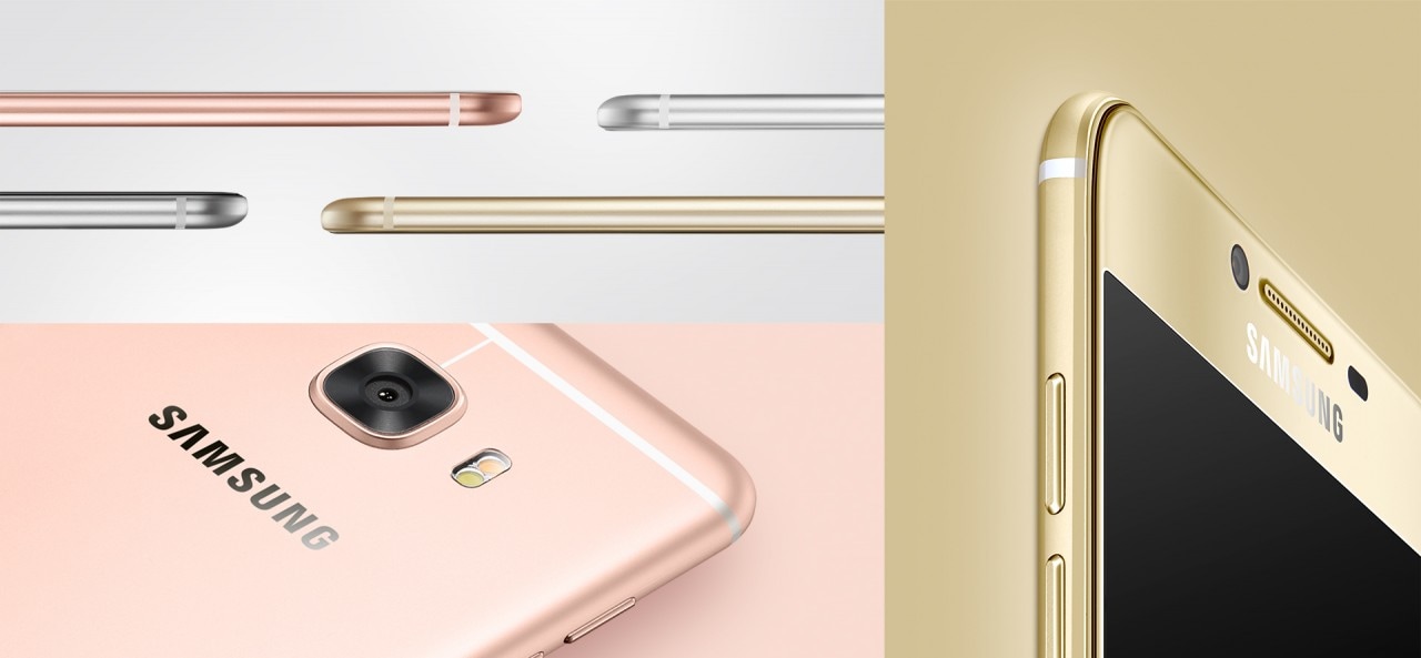 Samsung Galaxy C5 e C7 ufficiali: belli, metallici, abbastanza potenti e... chissà quando li vedremo!