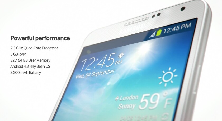 Samsung Galaxy Note 3: prezzo ufficiale per la Svizzera (760€) e lungo video di presentazione