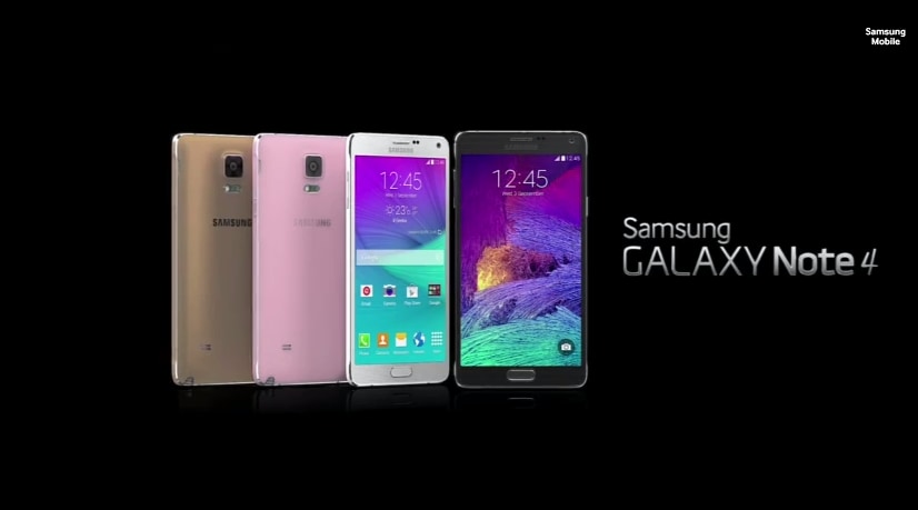 Samsung Galaxy Note 4 oficial: pantalla 5.7" QHD, Snapdragon 805, marco de aluminio (fotos y videos)