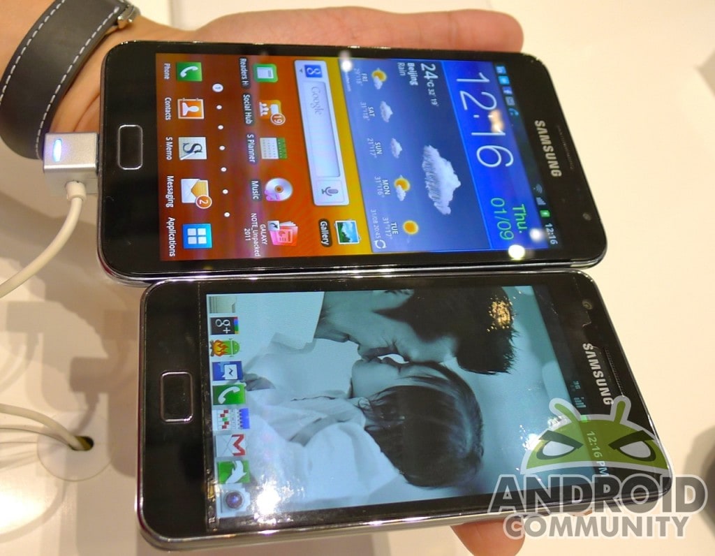 Samsung Galaxy Note, prime foto e video hands-on