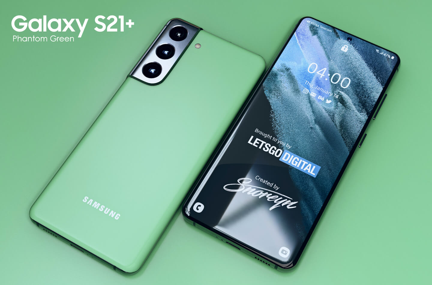 Samsung Galaxy S21 Plus Verde fantasma