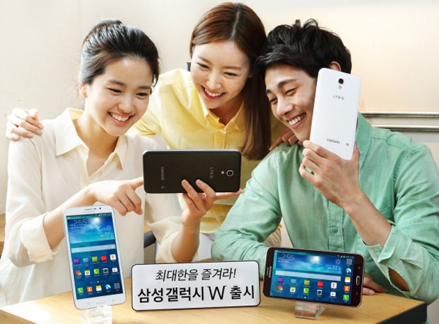 Samsung Galaxy W ufficiale: un telefono da sette pollici