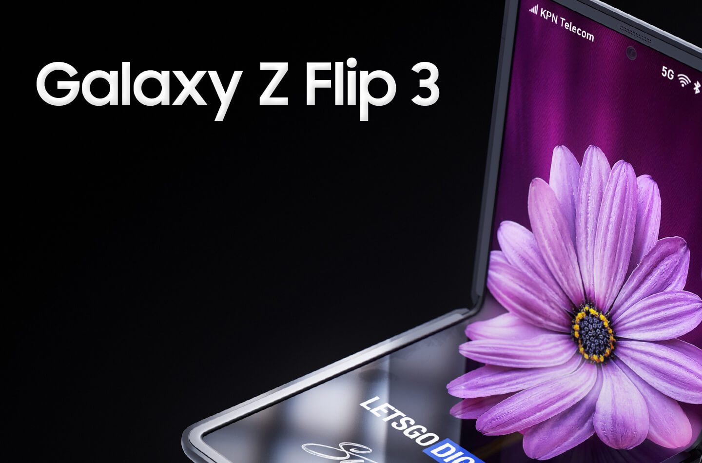 Samsung Galaxy Z Flip 3 con diseño de cámara del Galaxy S21