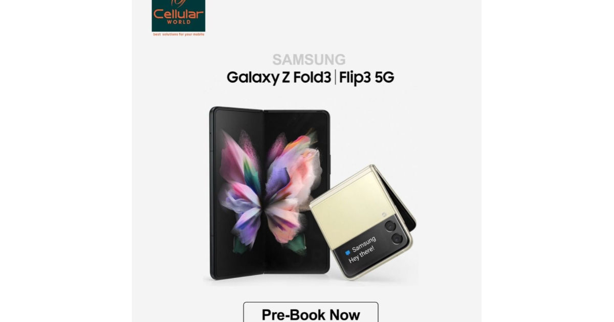 Samsung Galaxy Z Fold 3, Z Flip 3 Up para pedidos anticipados …