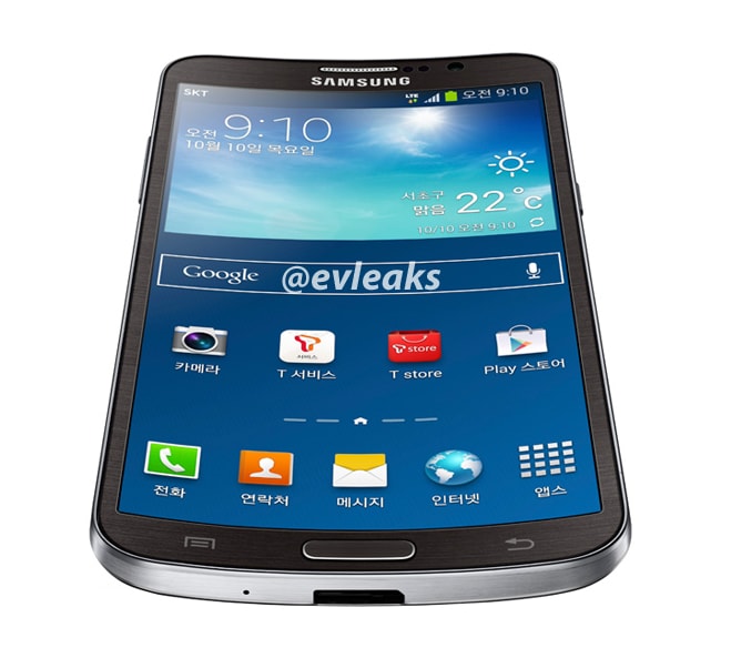 Samsung Galaxy con pantalla curva: renderizado filtrado (actualizado)