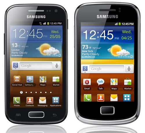 Samsung annuncia Galaxy Mini 2 e Galaxy Ace 2, appena in tempo per l'MWC