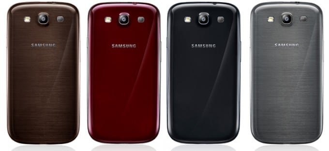 Samsung annuncia nuovi colori per il GS3, ovviamente &quot;ispirati dalla natura&quot;