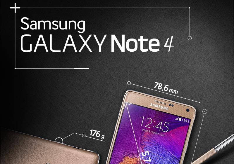 Samsung continua a promuovere Galaxy Note 4 in attesa del lancio a metà ottobre (video e infografica)