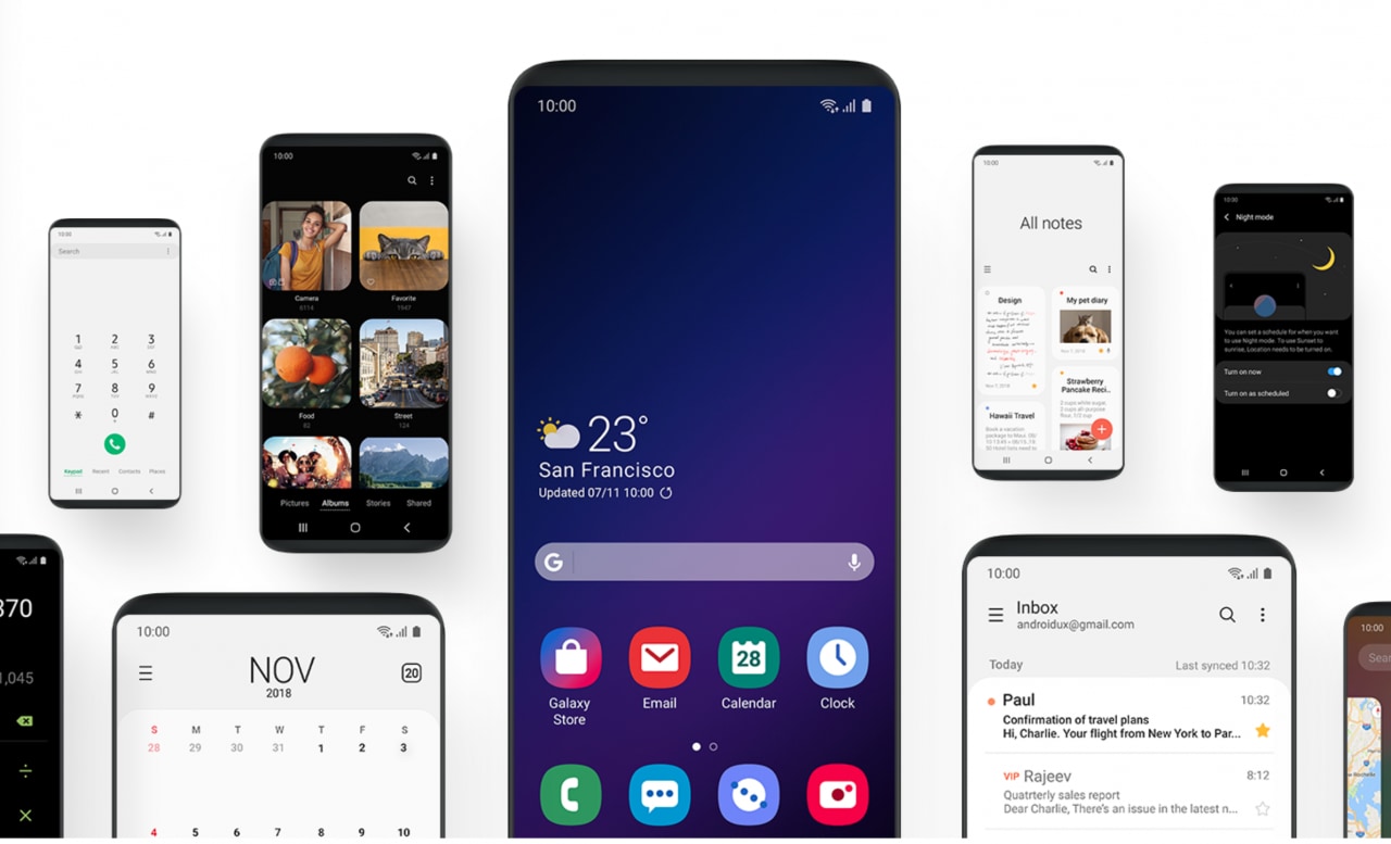 Samsung racconta la storia delle sue interfacce grafiche, da TouchWiz a One UI