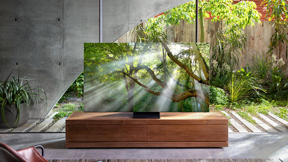 Samsung presenta un televisor 8K sin bisel