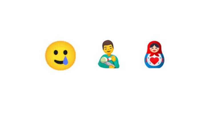 Se introdujeron 117 nuevos emoji: matrioska y transgénero