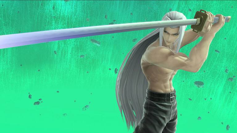 Sephiroth, aquí está la espada en la vida real en manos de un maestro de armas.