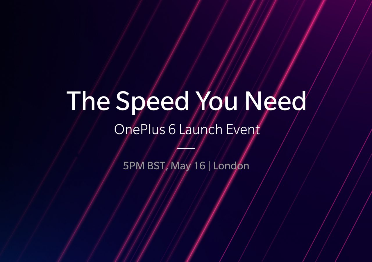 Seguite la presentazione di OnePlus 6 come se foste a Londra, con il live streaming ufficiale