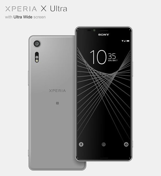 Sony Xperia X Ultra aparece en algunas imágenes filtradas y tiene algo familiar (actualización)