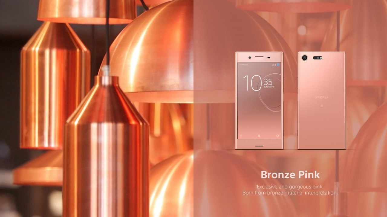 Sony Xperia XZ Premium sarà disponibile anche in Bronze Pink, ma non cambia la data di lancio