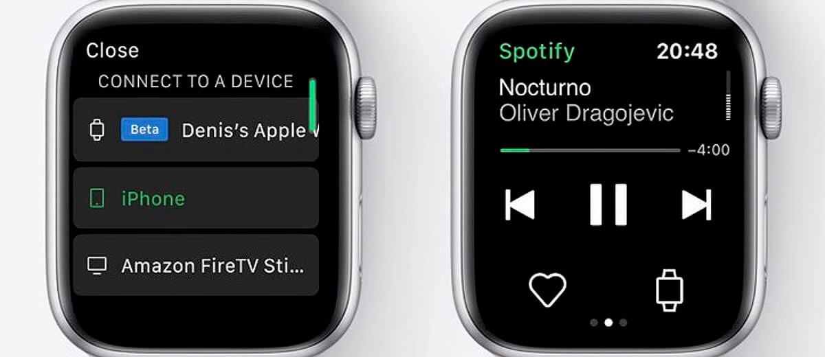 Spotify en Apple Watch ahora funciona sin un teléfono inteligente