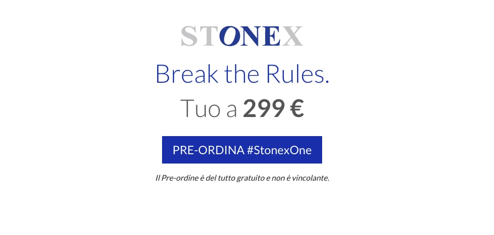 Stonex ONE ha un costo di produzione di circa 270-275€ (video)