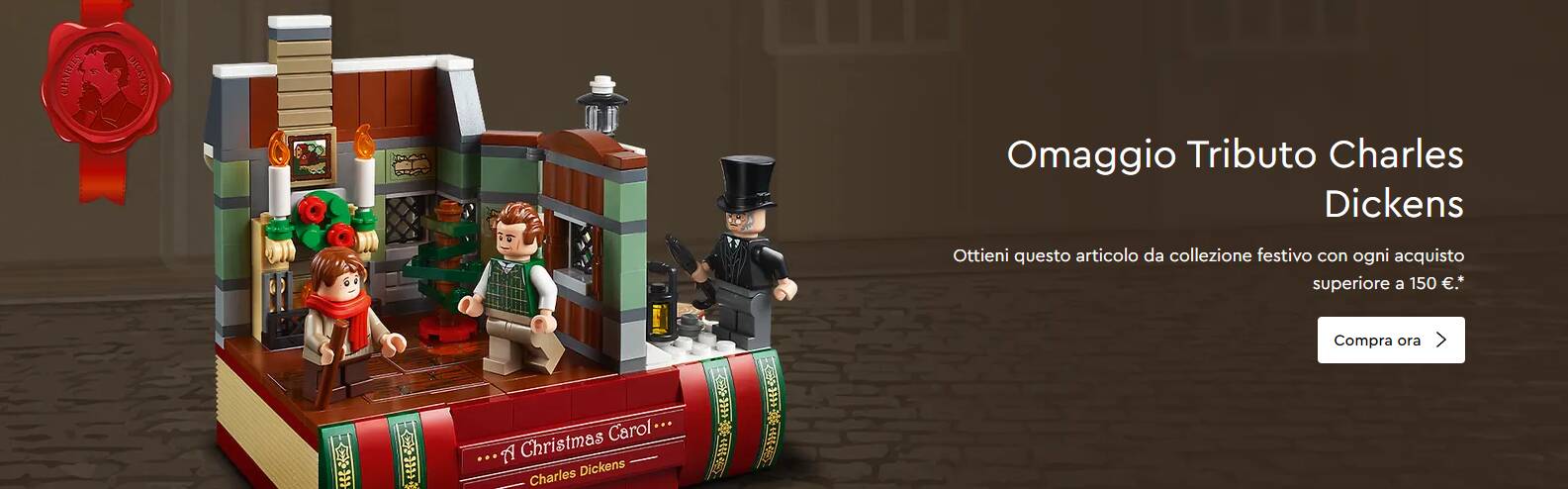 LEGO Eerbetoon Charles Dickens Set