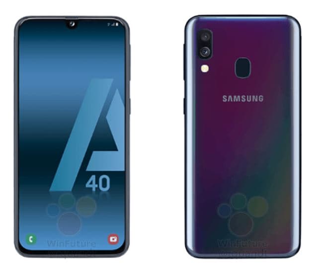 Uno sguardo al prossimo Samsung Galaxy A40: il medio-gamma con Infinity-U (foto) (aggiornato con foto e specifiche)