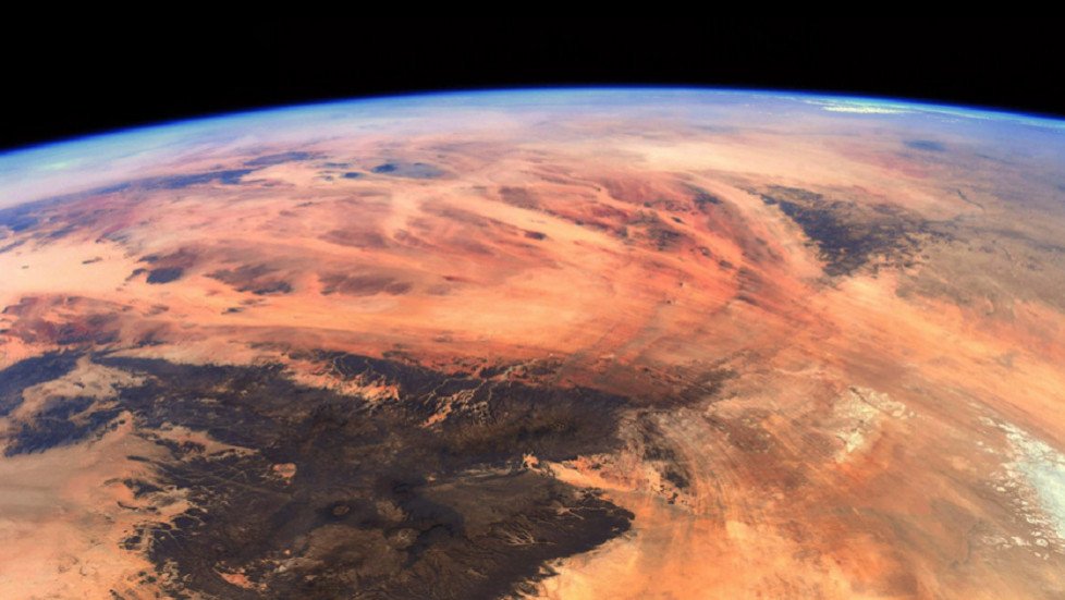 Una foto impresionante de la Tierra desde la ISS