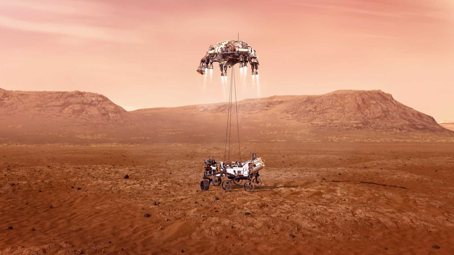 Vea el primer panorama de Marte desde el rover Perseverance