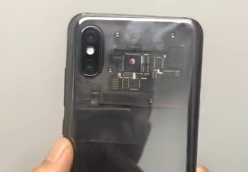 Un sorprendente Xiaomi Mi8 transparente aparece en un nuevo video, pero ¿será realmente él?  (video)