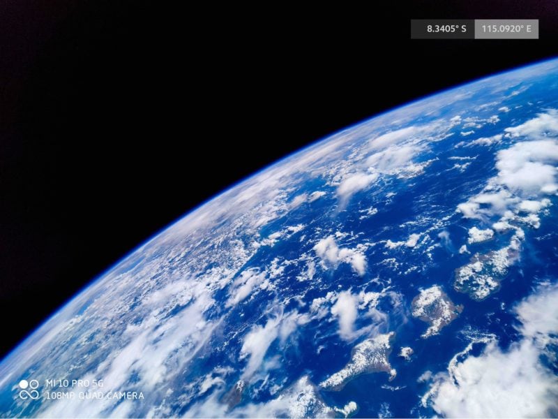 Xiaomi ha appena dimostrato che la Terra non è piatta (aggiornato: download foto)