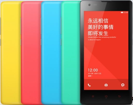 Xiaomi Redmi 1S è tra gli smartphone più venduti al mondo