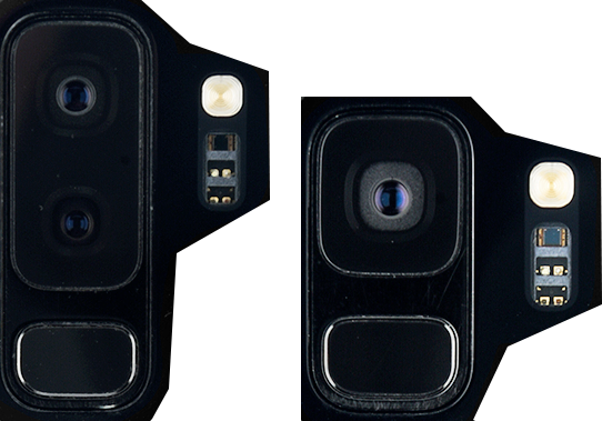 Galaxy S9+ links, Galaxy S9 rechts