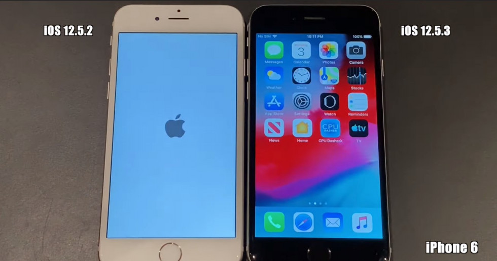 iOS 12.5.3 hace que los iPhones más antiguos sean un poco más rápidos