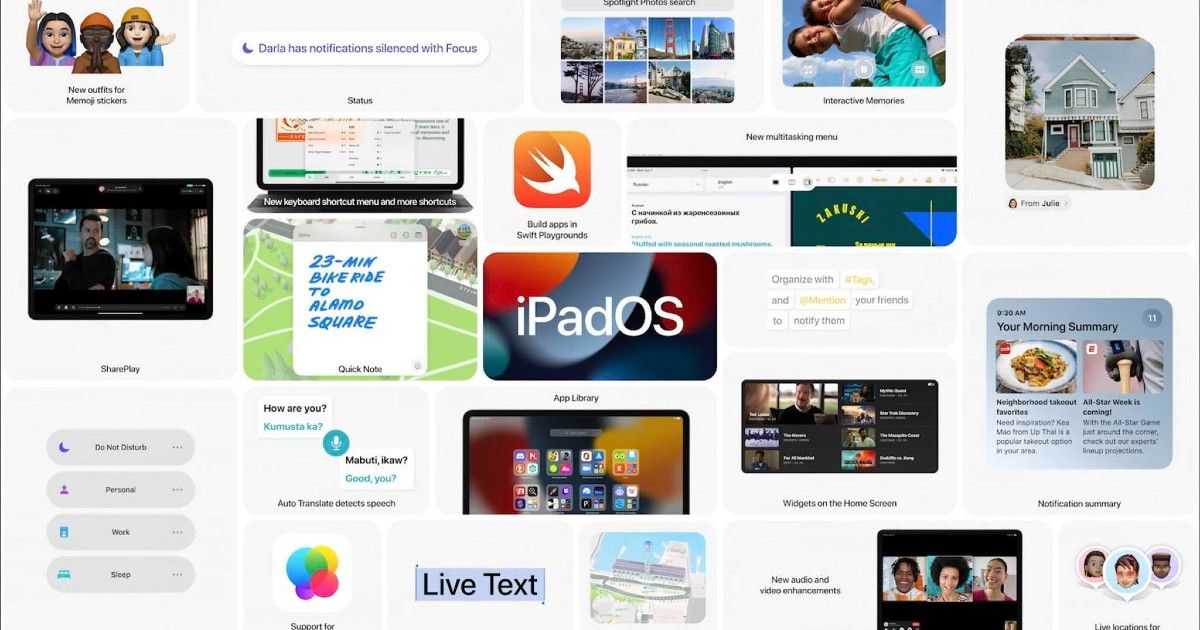 iPadOS 15 anunciado con widgets, multitarea mejorada, control universal y más
