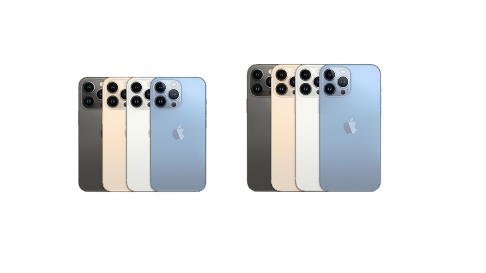 El iPhone 13 Pro y el iPhone 13 Pro Max tienen cámaras completamente idénticas: los teléfonos inteligentes solo difieren en tamaño